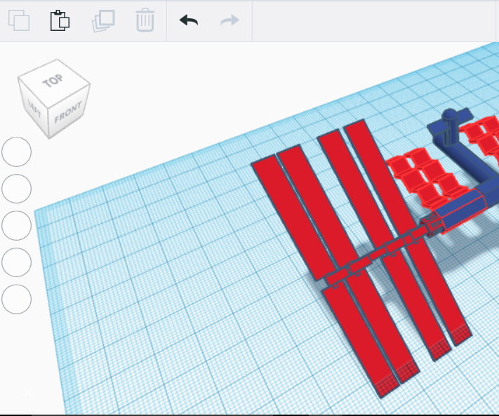 International Space Station Using Tinker CAD