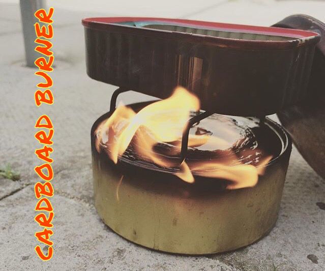 Cardboard Burner 