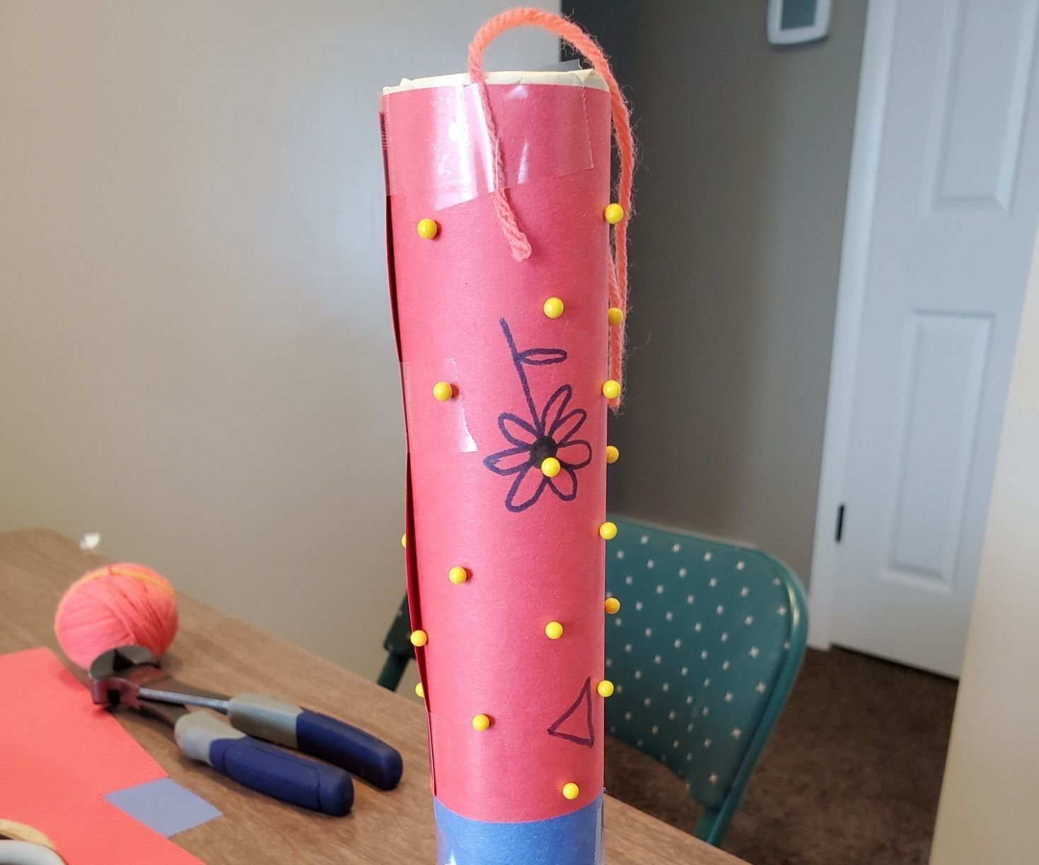 Card Board Rain Stick