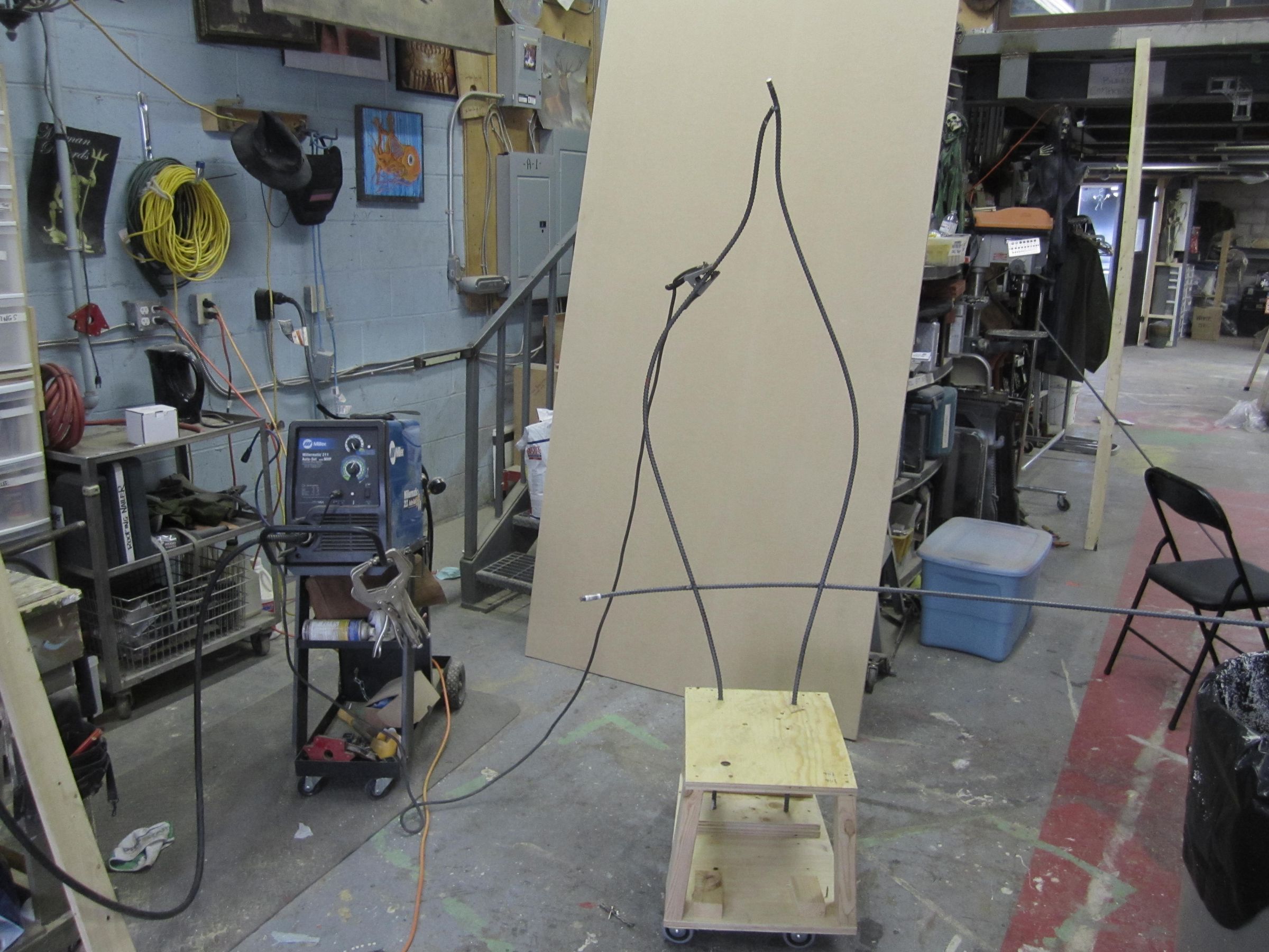 Beetlejuice Concrete Art Chair 5 Steps (with Pictures) Instructables