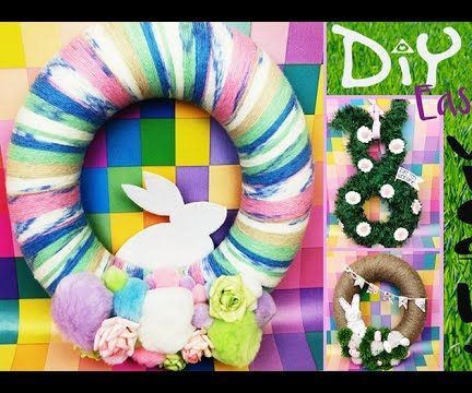 DIY Easter Bunny Wreath