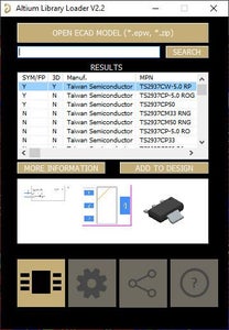 Figure 4  Selected Component Libraries in the SamacSys Altium Plugin