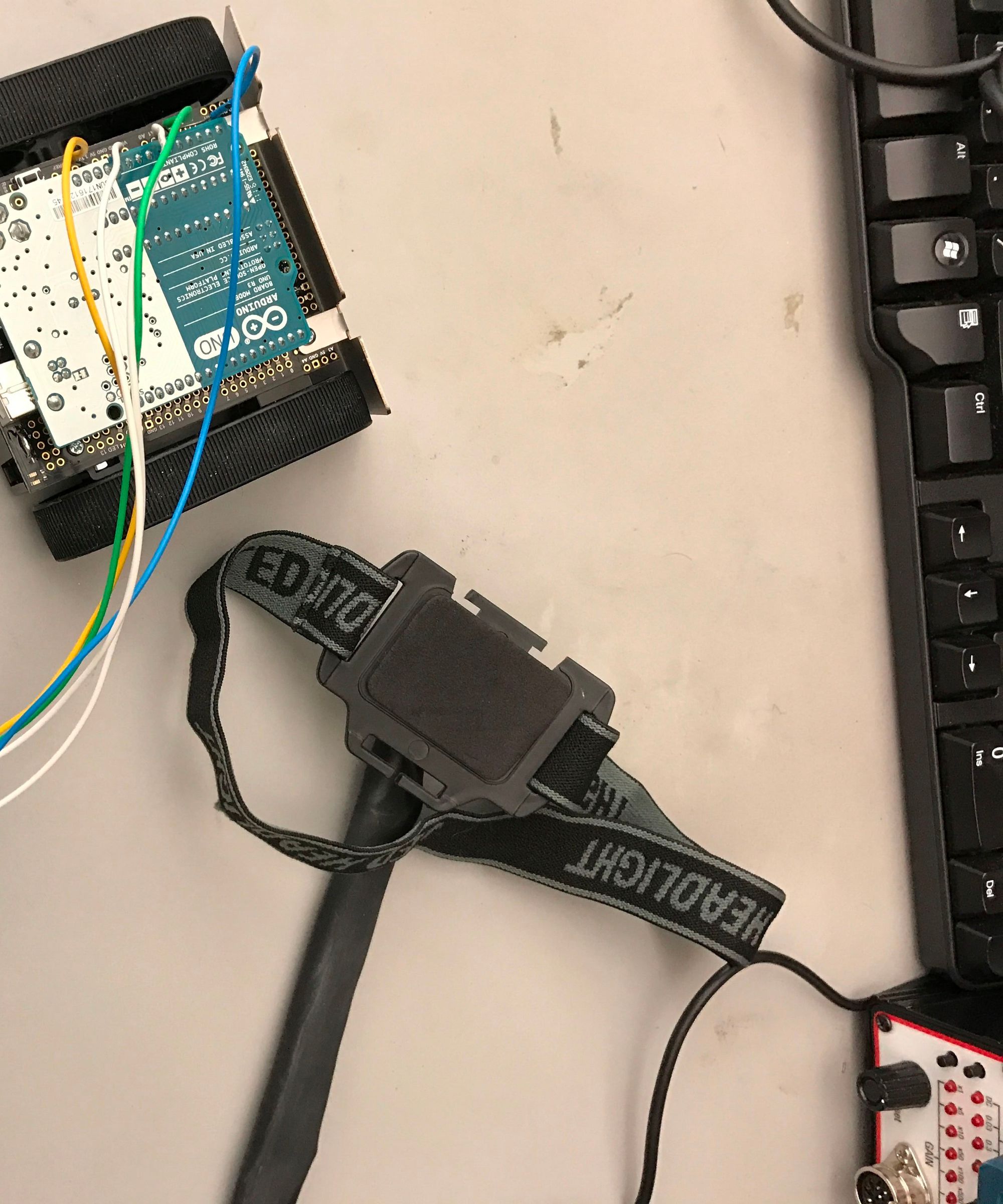 Head-Motion Controlled Car