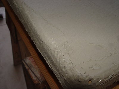 Apply the Thin Set Concrete.