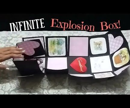 DIY Explosion Box! Never Ending Explosion Box!