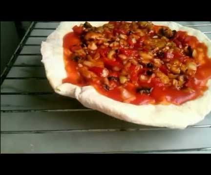 How to Make Pizza Without Raising Powder.
