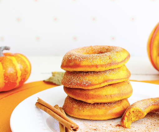 Baked Pumpkin Spice Donuts