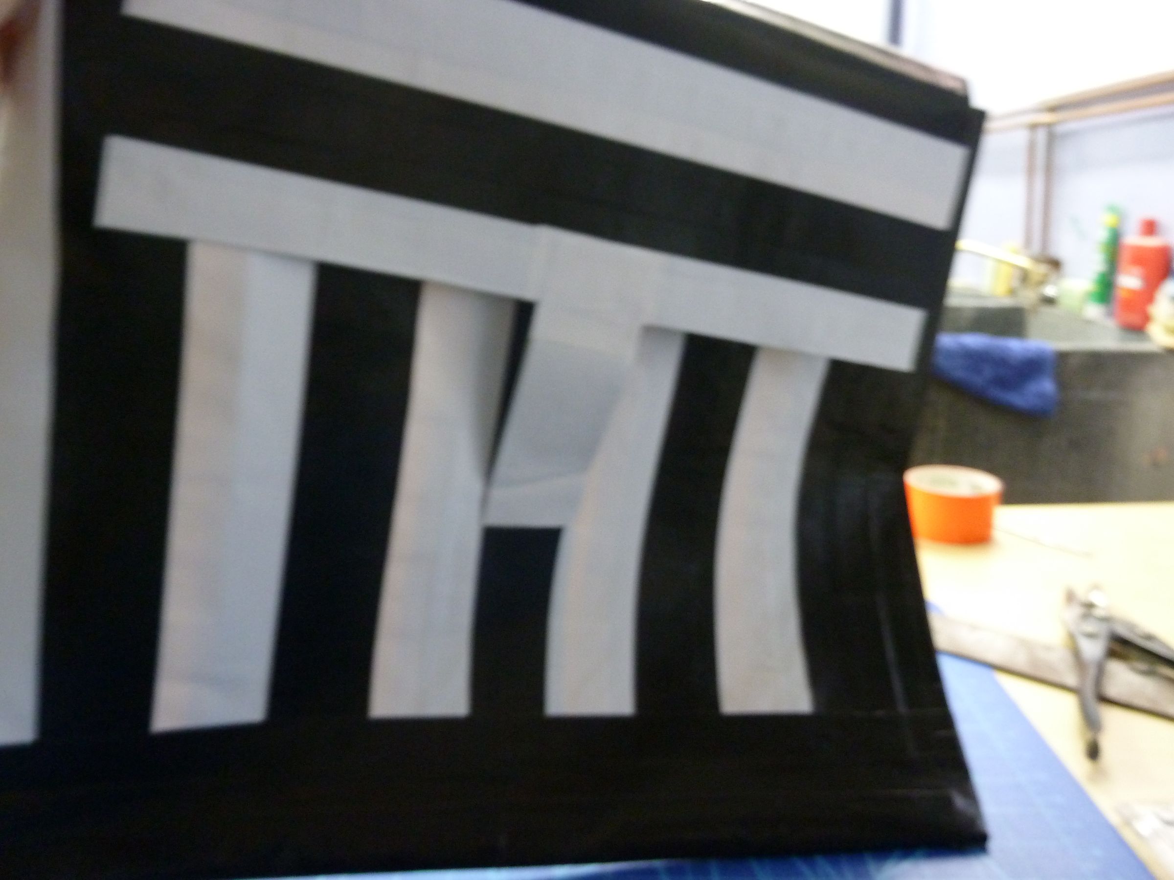Custom Duck Tape Messenger Bag.