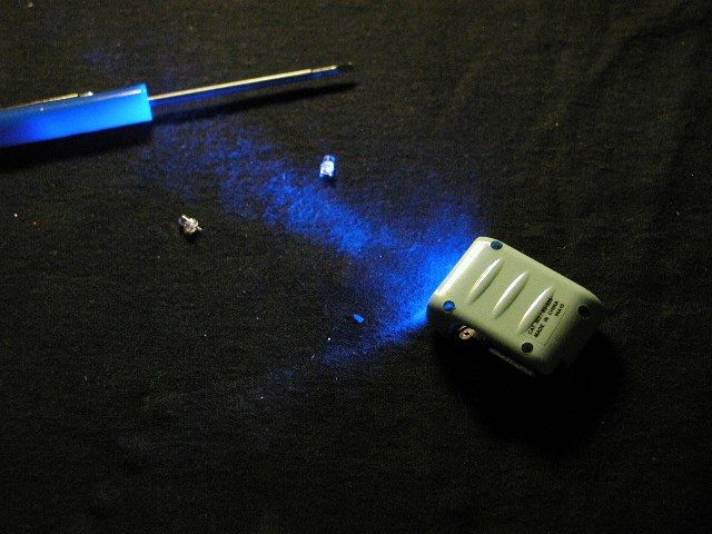 Making an LED Flashlight Cool Blue