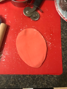 Step 11: Roll and Cut Out Fondant