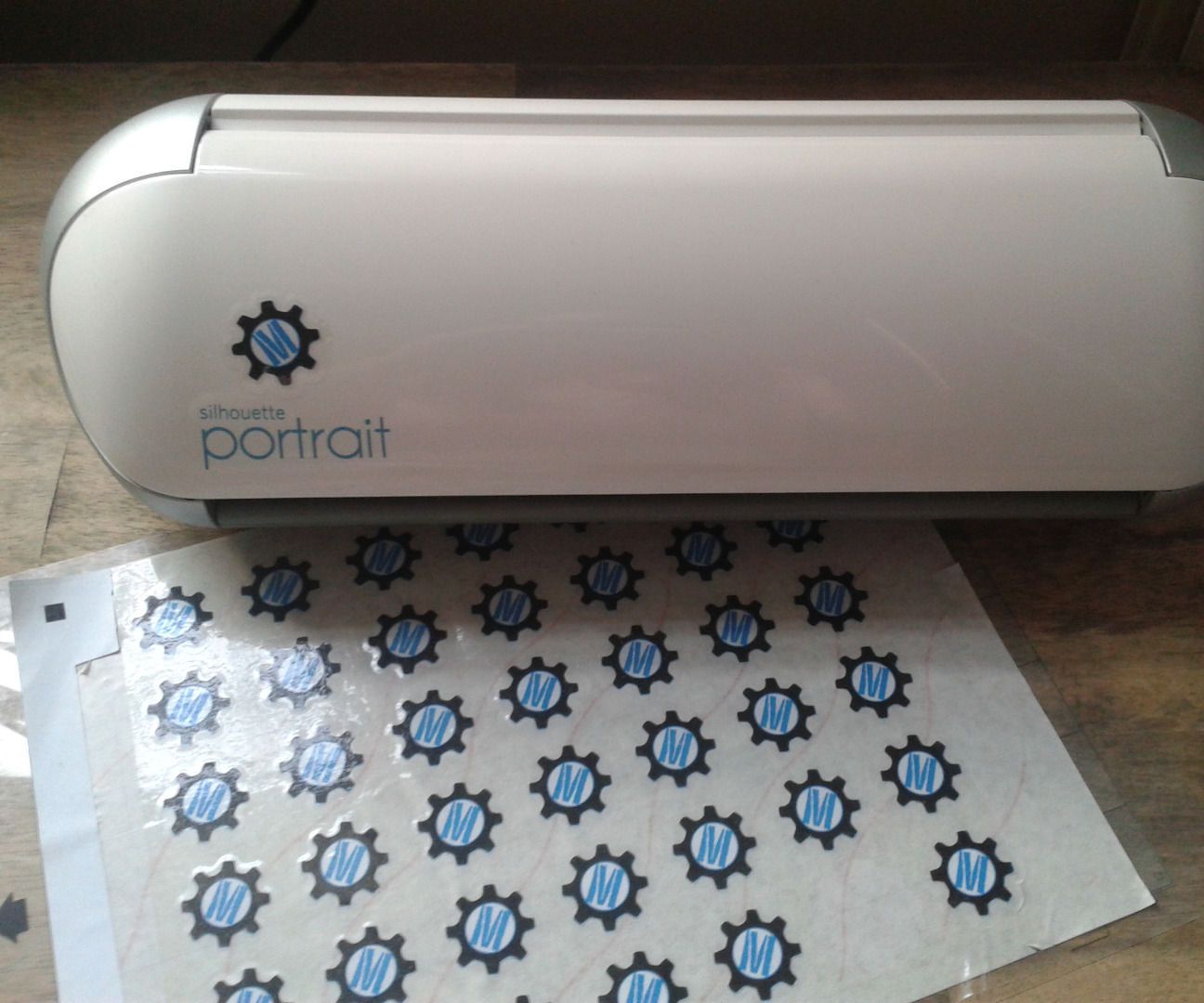 Vinyl-laminated Labels With Silhouette Cutter