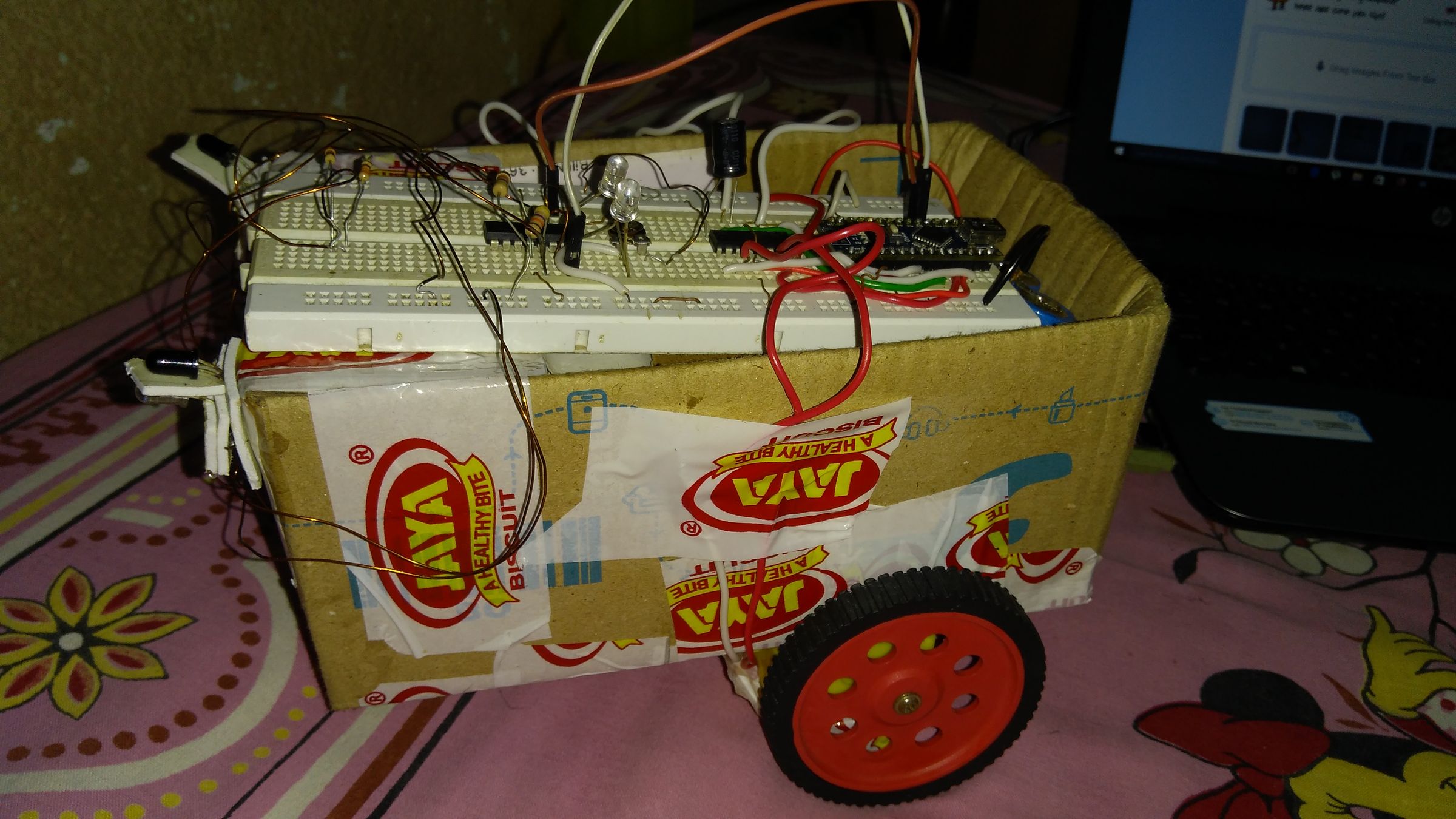 Arduino Based Gesture Controlled Bot Using Simple Components : 4 Steps ...