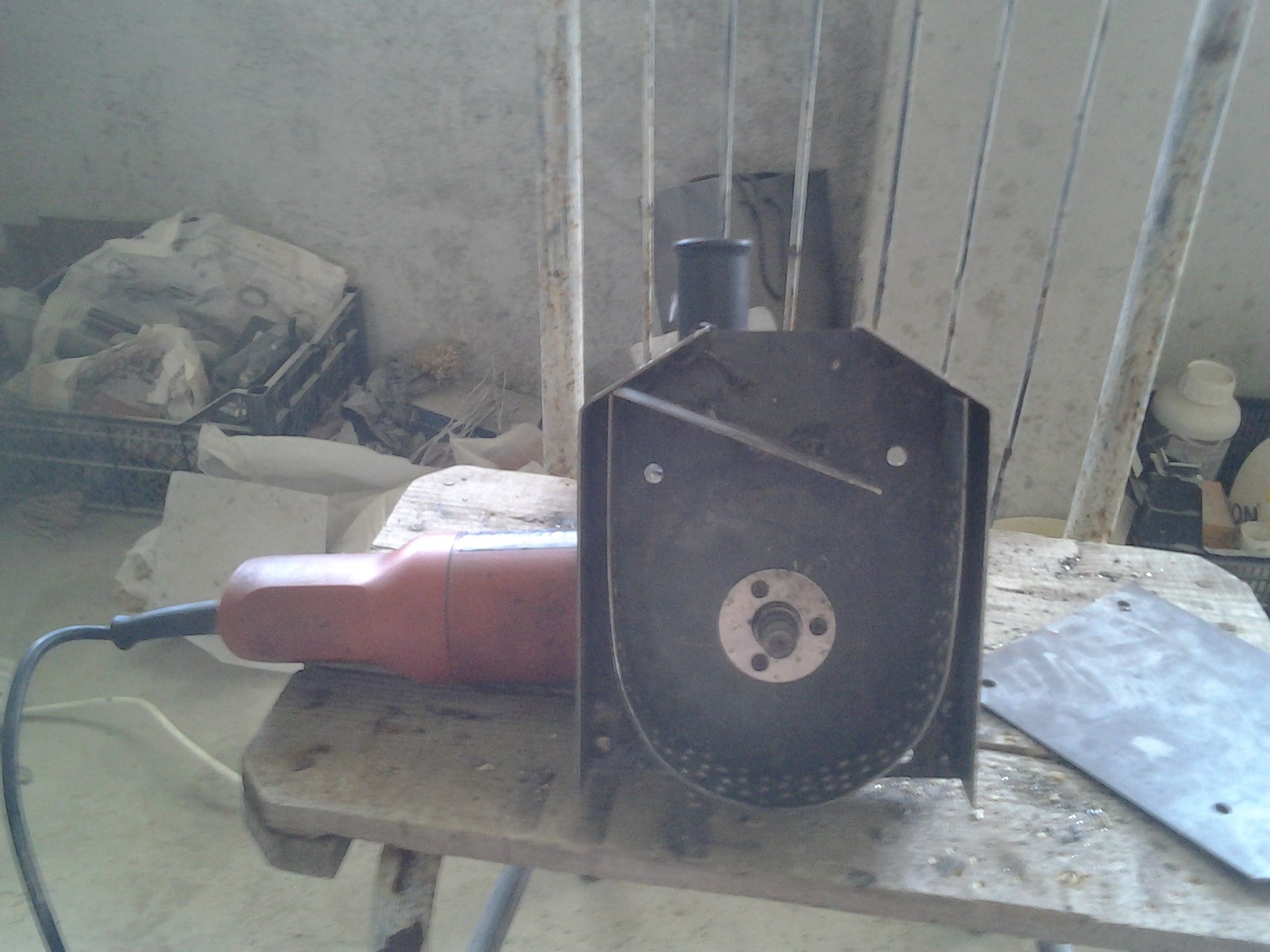 Angle Grinder Grain Mill 9 Steps Instructables