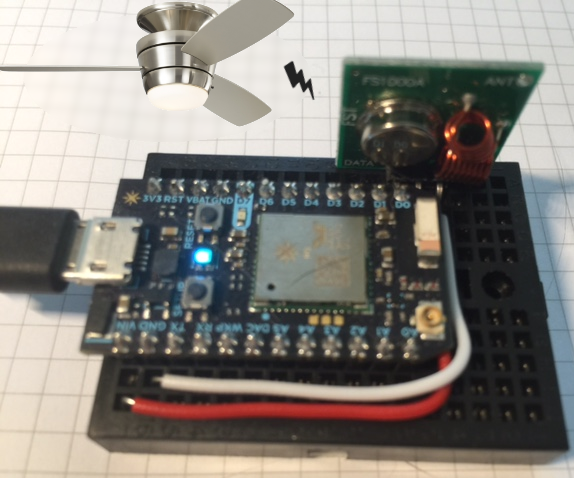 Voice Control of a Ceiling Fan With Alexa