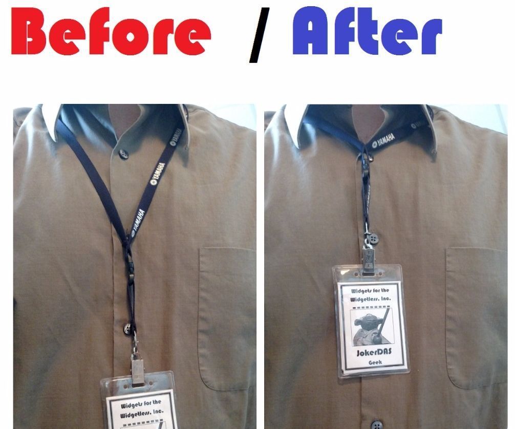 Lanyard Hack - Adjustable Lanyard