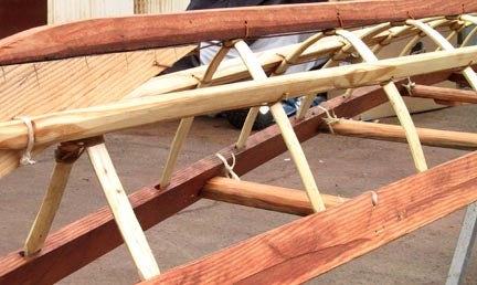 Put in Ribs Near the Ends of the Boat