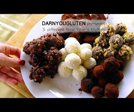 5 Chocolate Truffles to Start the New Year Right! (GF)