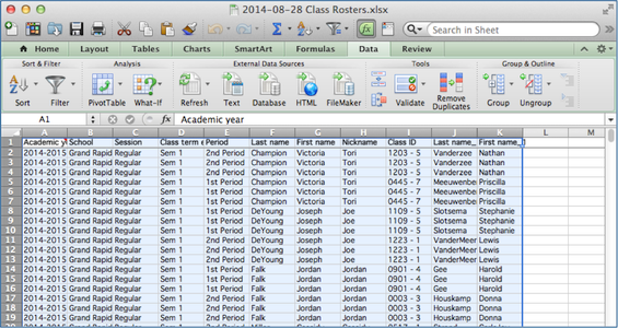 Highlight All Data to Be De-duplicated