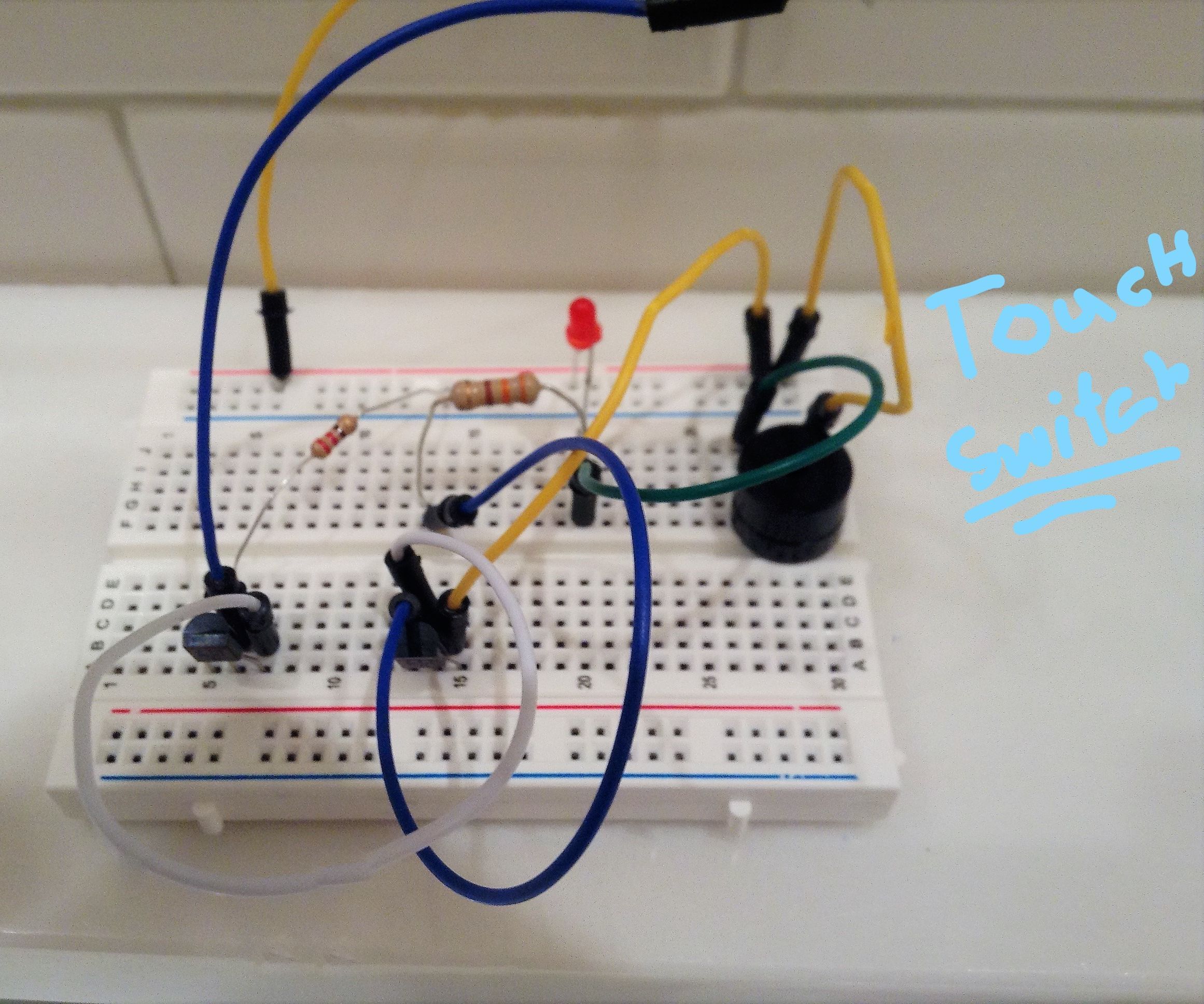 Transistor Touch Switch