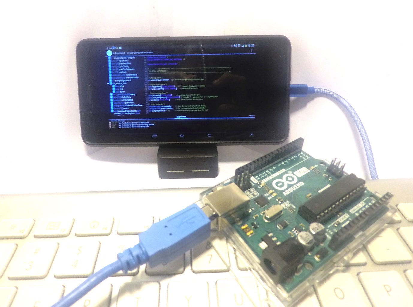 Program Arduino With Phone