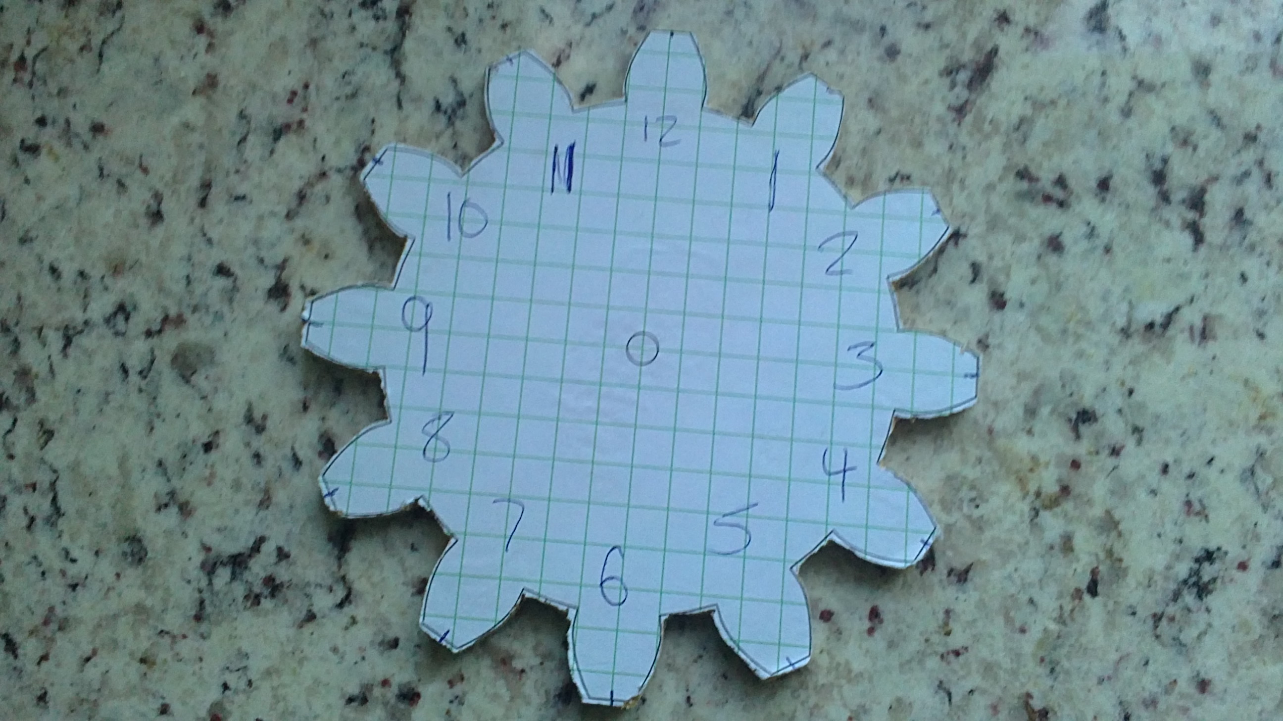 Simple Gear Shaped Clock Instructables