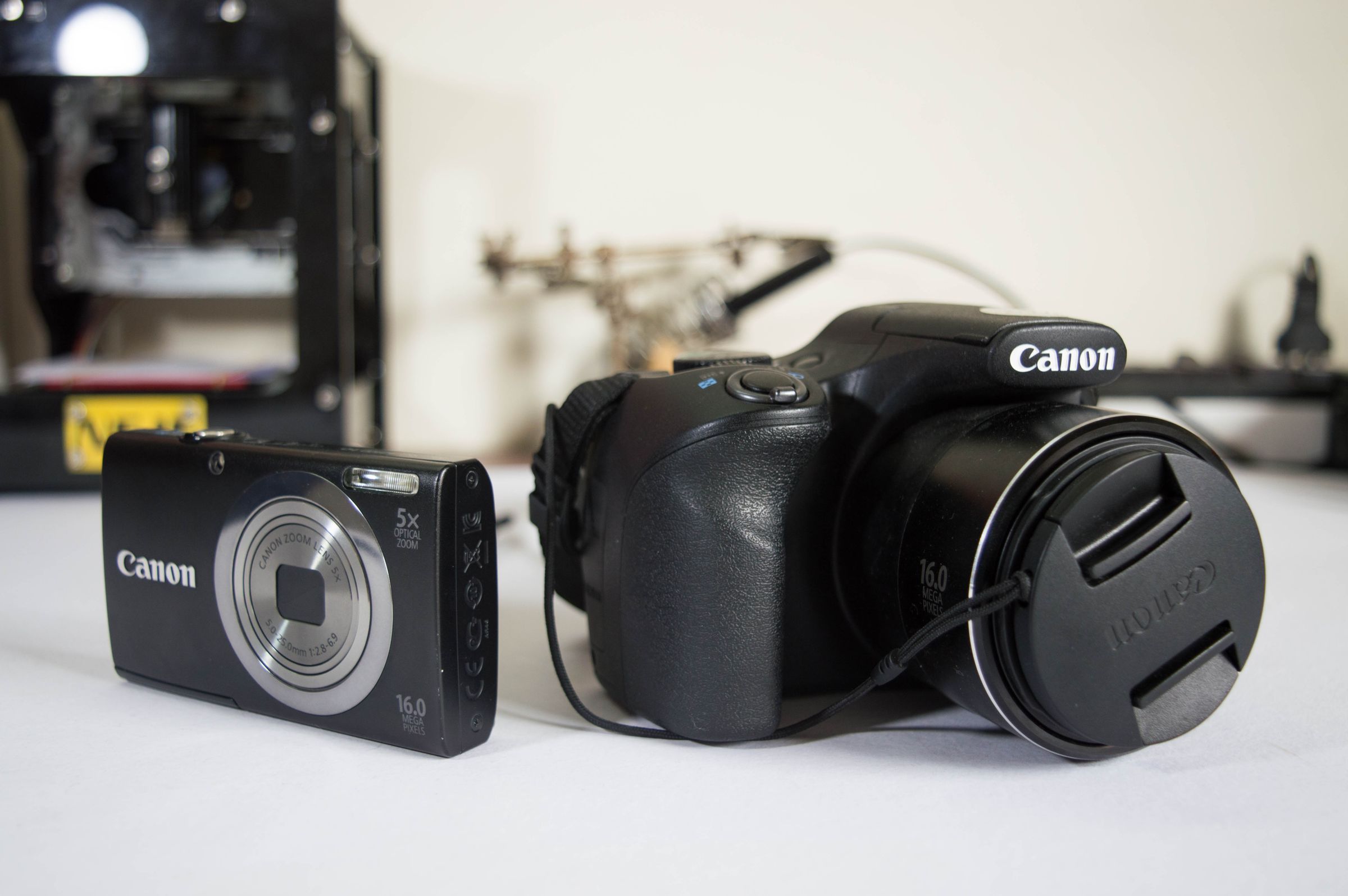 How to Hack a Point and Shoot Camera and Give It DSLR Features 5