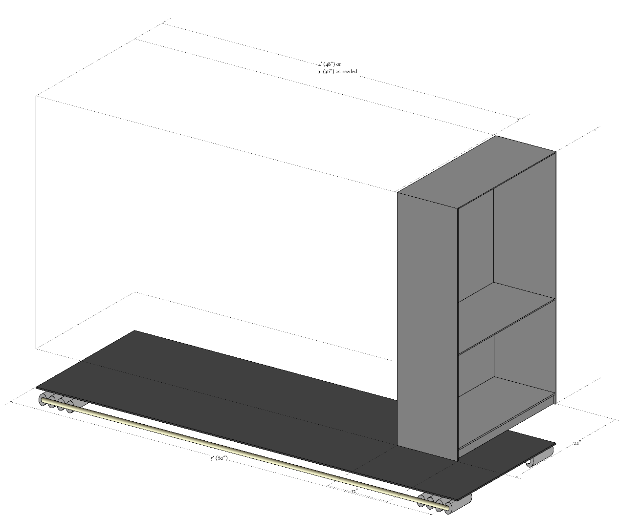 High-Density Mobile Library Storage