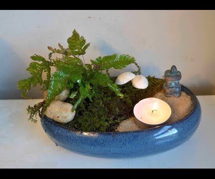 DIY Miniature Meditation Garden Tutorial
