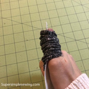 Run Elastic Through Tube