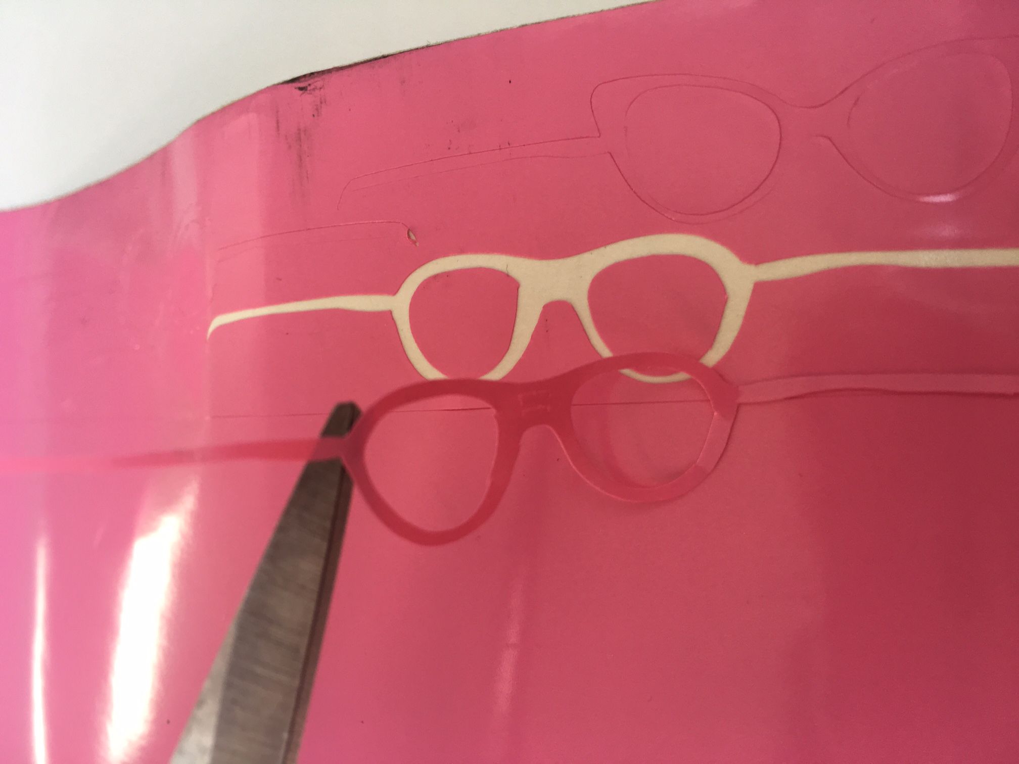 Barbie´s Glasses With Silhouette Cameo / Portrait : 6 Steps - Instructables