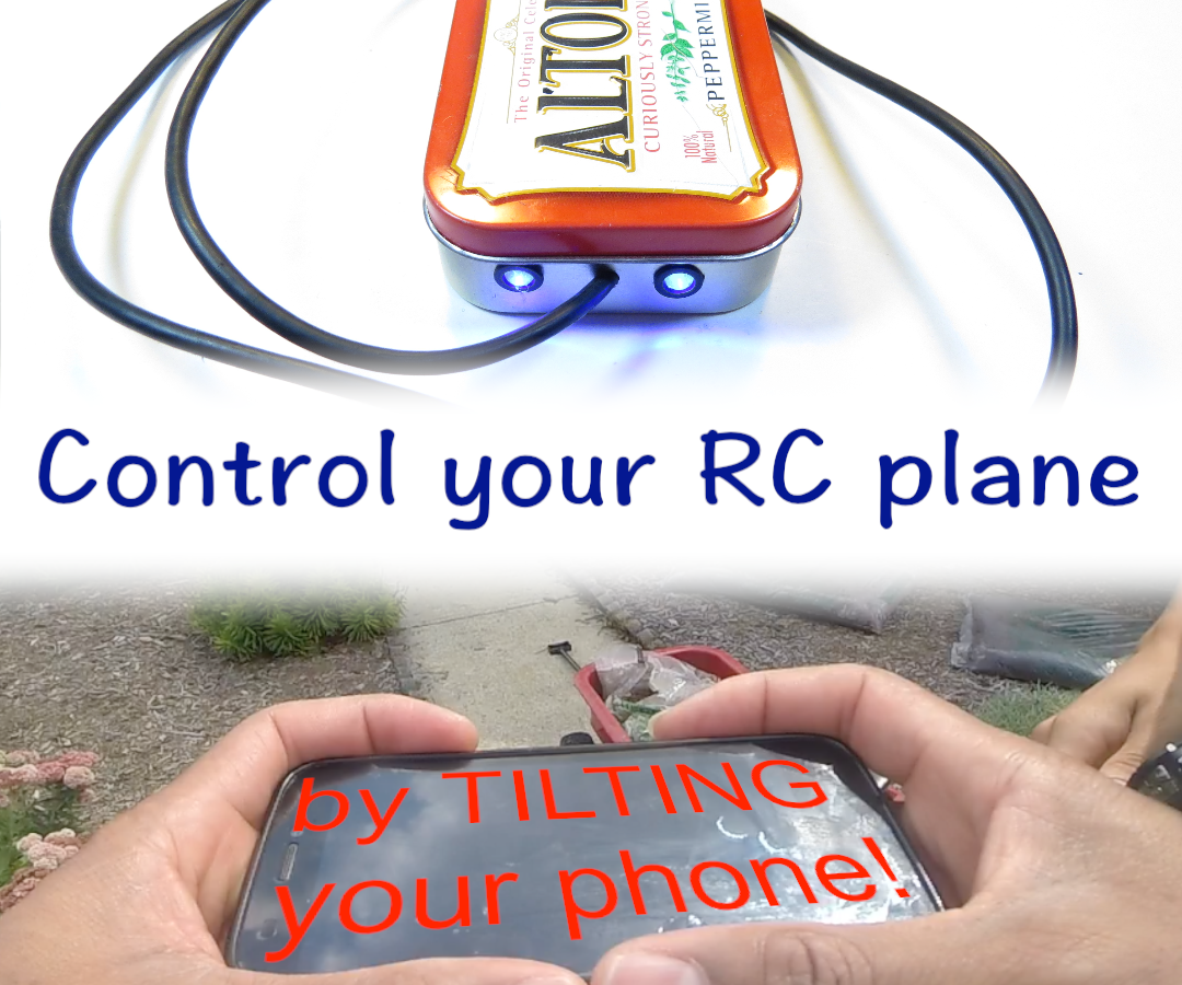 Control Your RC Plane With Your Phone's Acclerometer