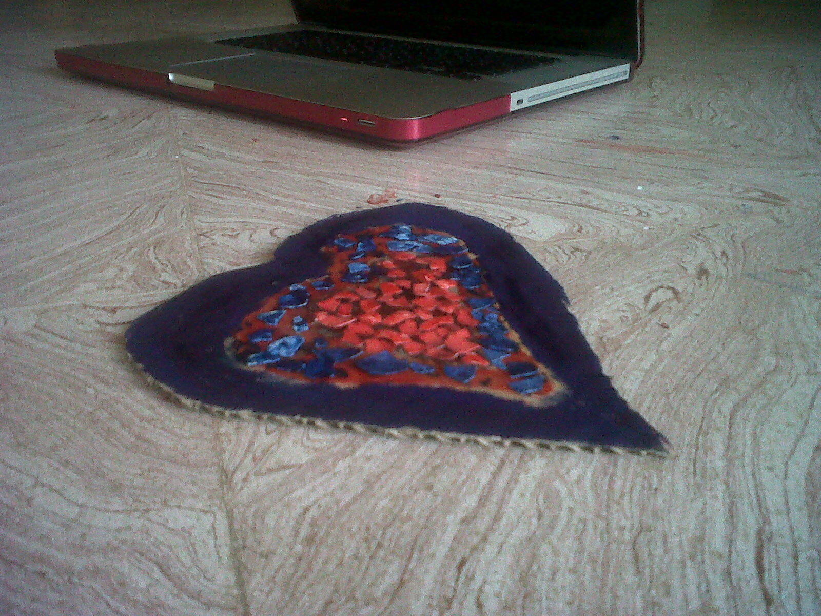 Cardboard Eggshell Heart