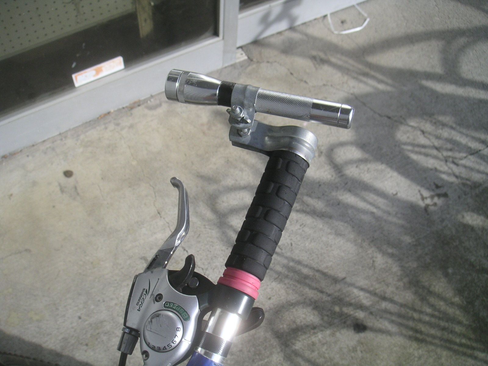Simple Mag-Lite Bike Lamp
