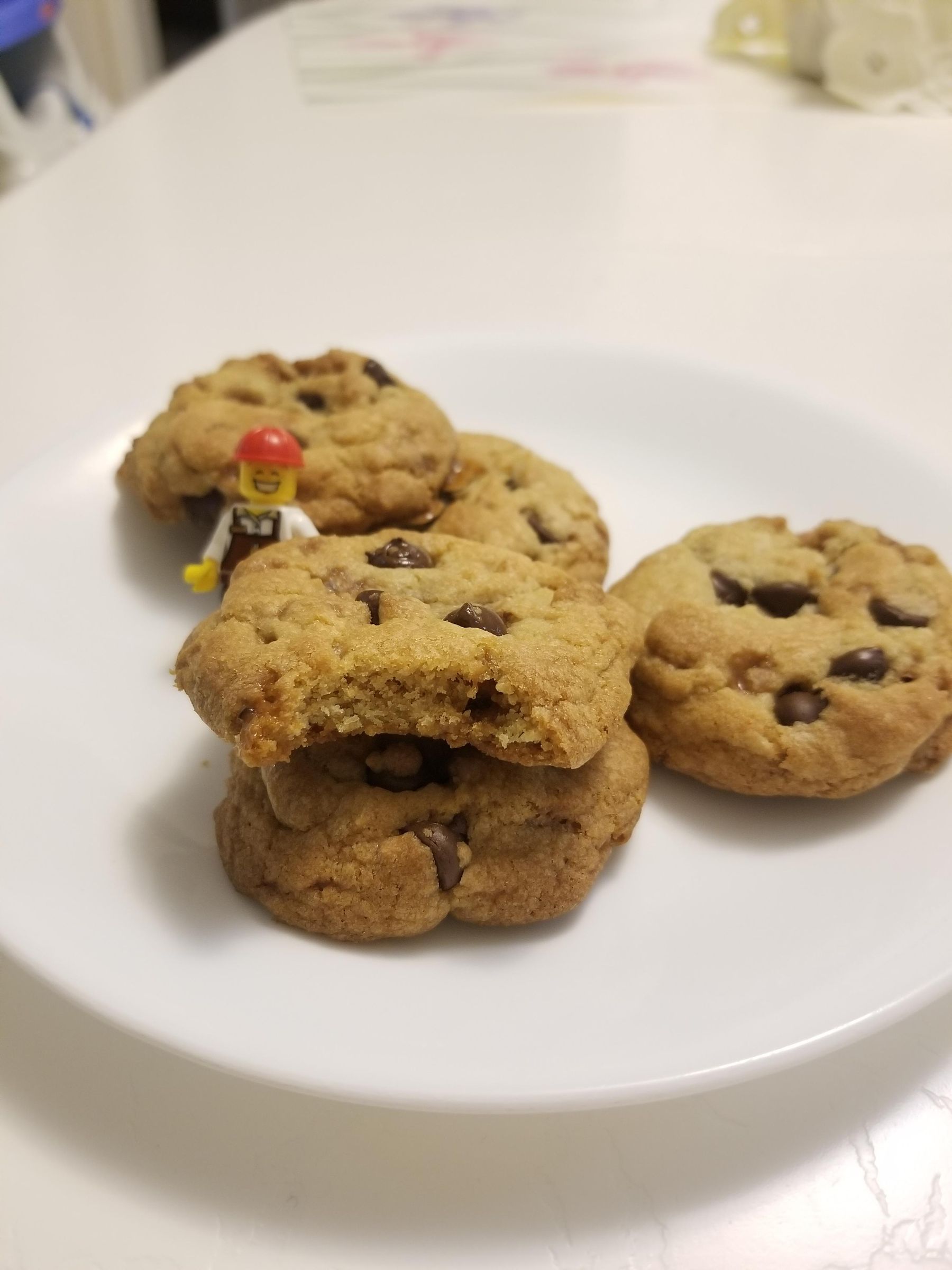 One Bowl Soft and Chewy Chocolate Chip Toffee Cookies 6 Steps (with
