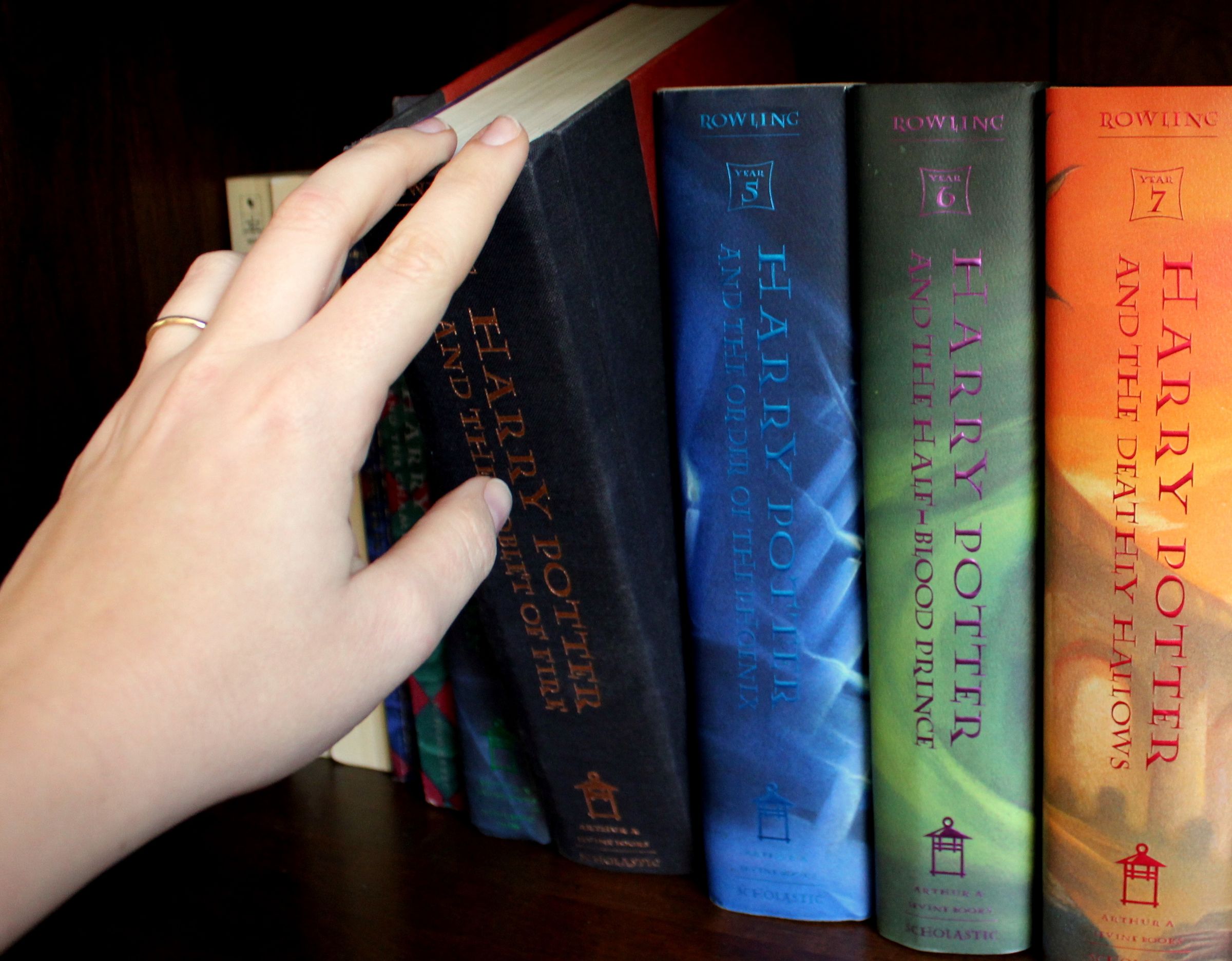 Hidden Bookshelf Light Switch