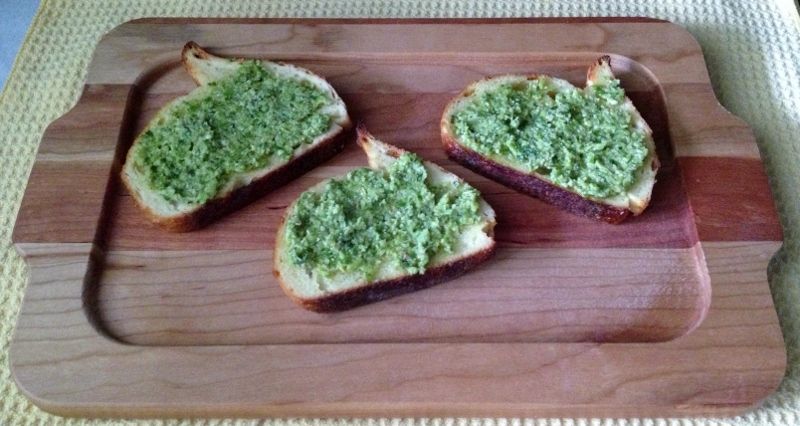 Garlic Scape Pesto