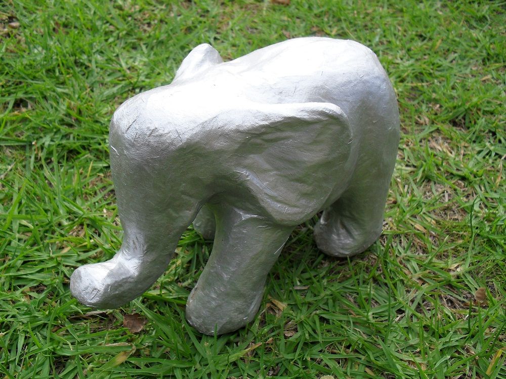 Paint Paper Mache Elephant