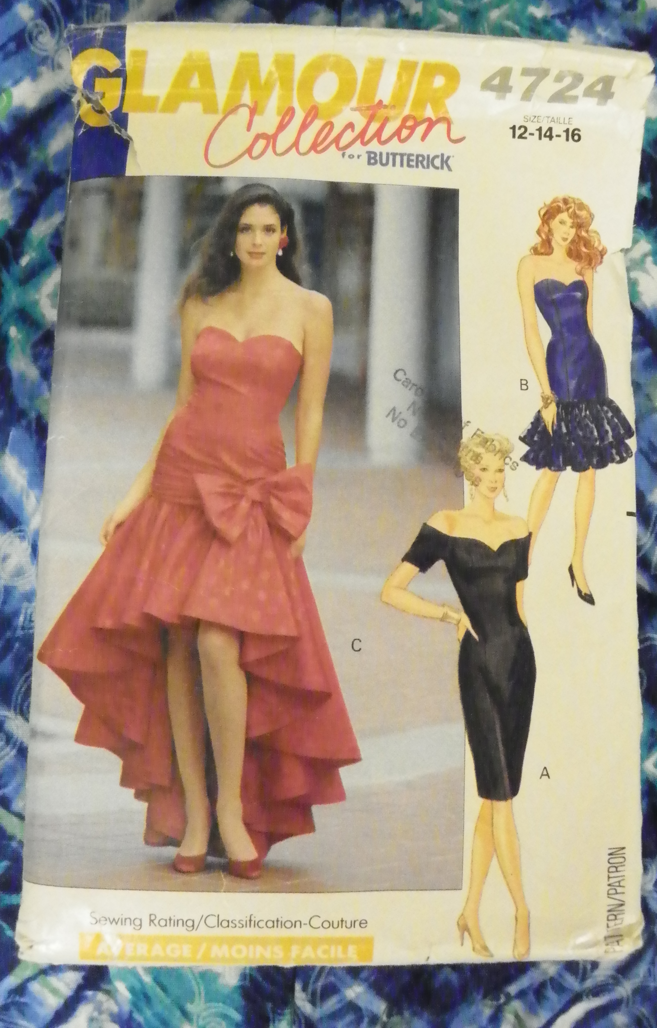 necktie dress pattern