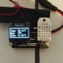 Attiny85 Termómetro OLED