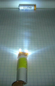 A High-power LED Torch Using a Single AA-battery