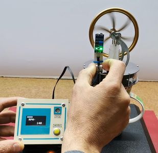 Arduino Tachometer (RPM Meter) With IR Sensor Module : 4 Steps (with ...