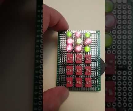 RG LED Tic Tac Toe