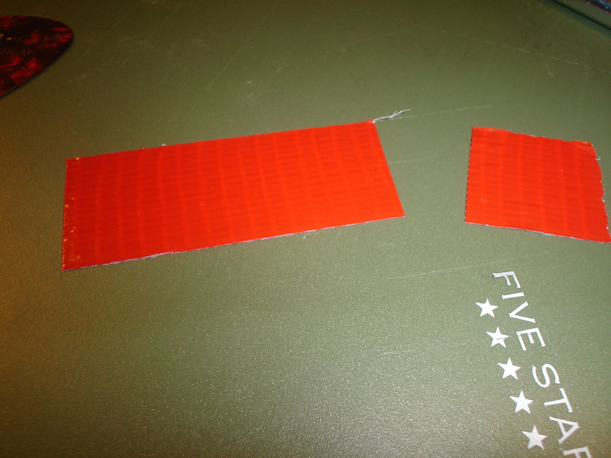 Stickon Duct Tape Guitar Pick Holder 9 Steps Instructables