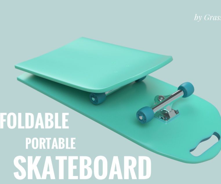 Foldable Portable Skateboard
