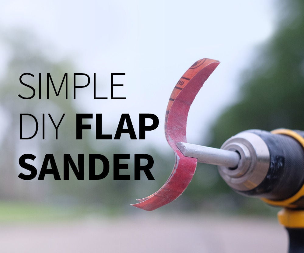 Simple DIY Flap Sander 4 Steps (with Pictures) Instructables