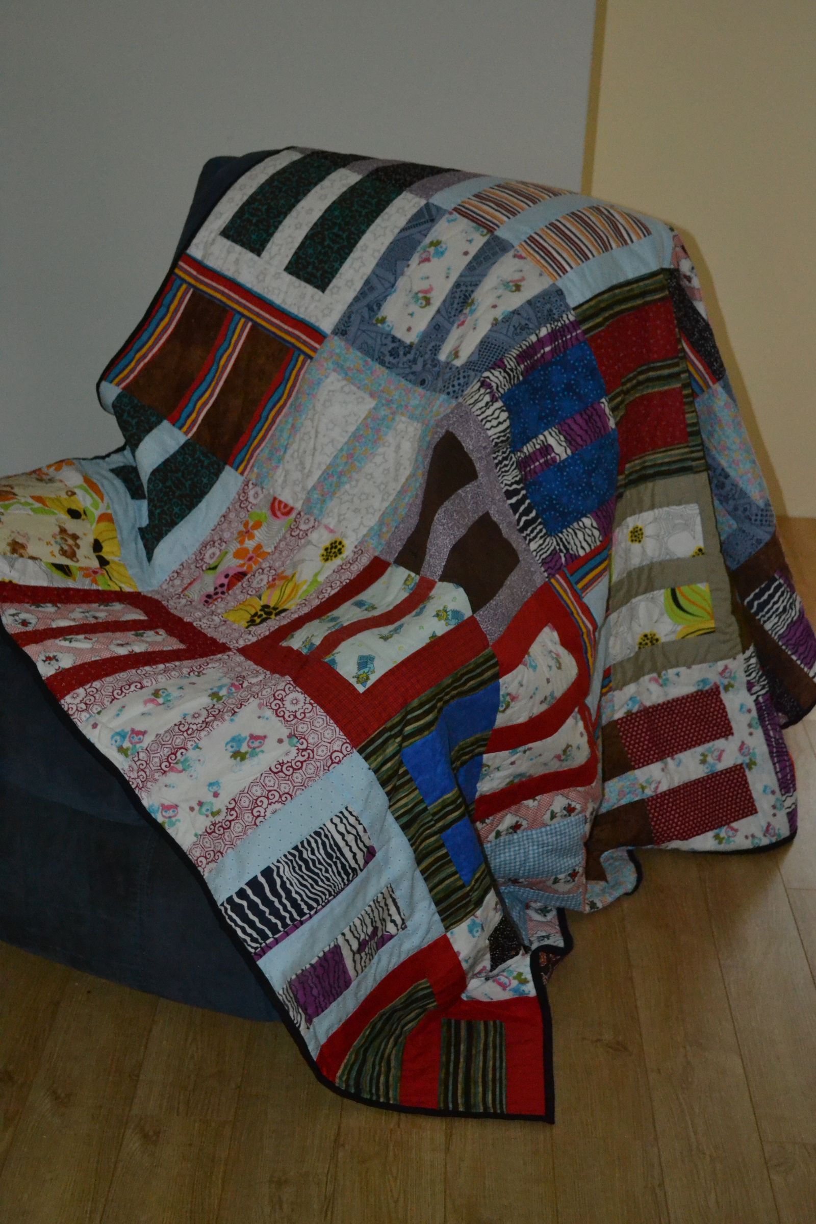 Patch Work Couch Quilt