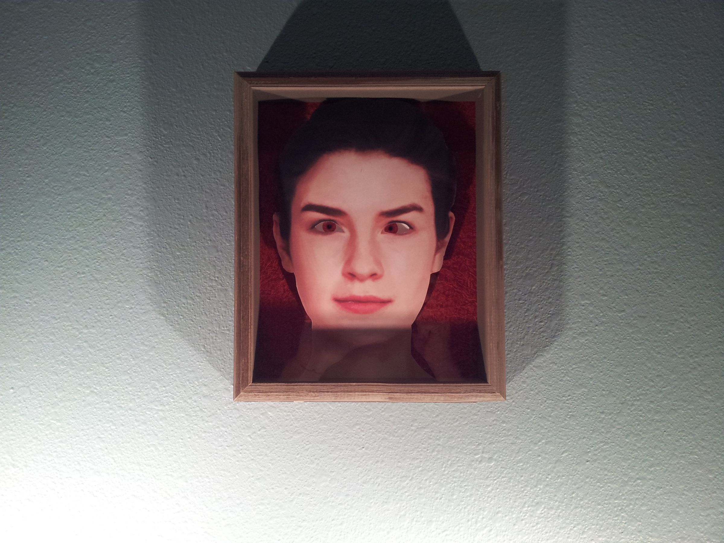 Scary Eye Following Portrait