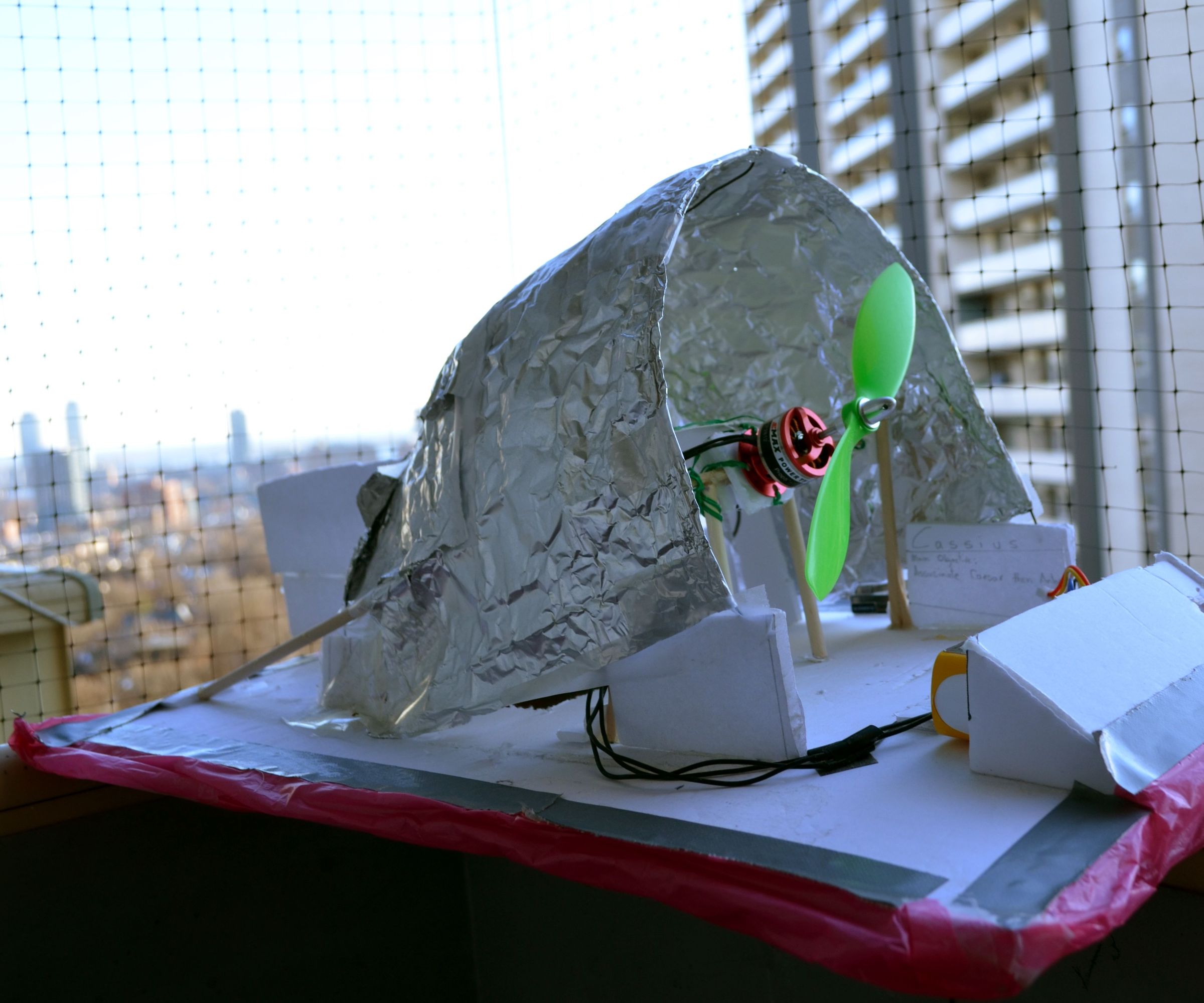 Making a Single Motor Hovercraft