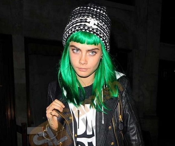 London Studio Cara Delevingne Black Jacket