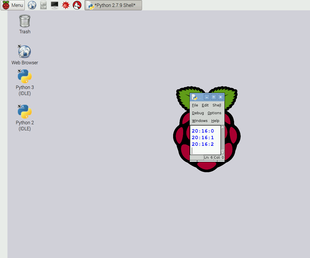 Simple Python Clock